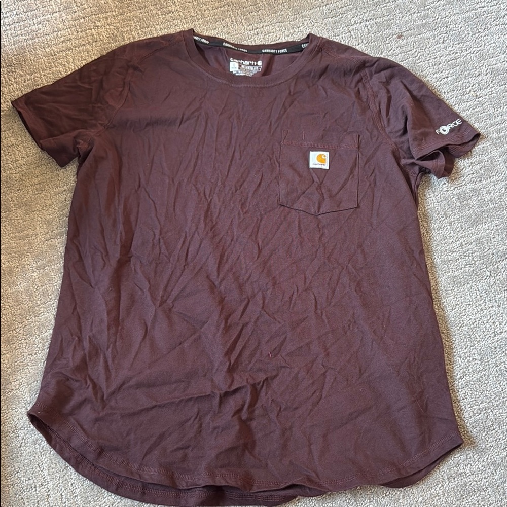 Carhartt  Women’s  Maroon Tee